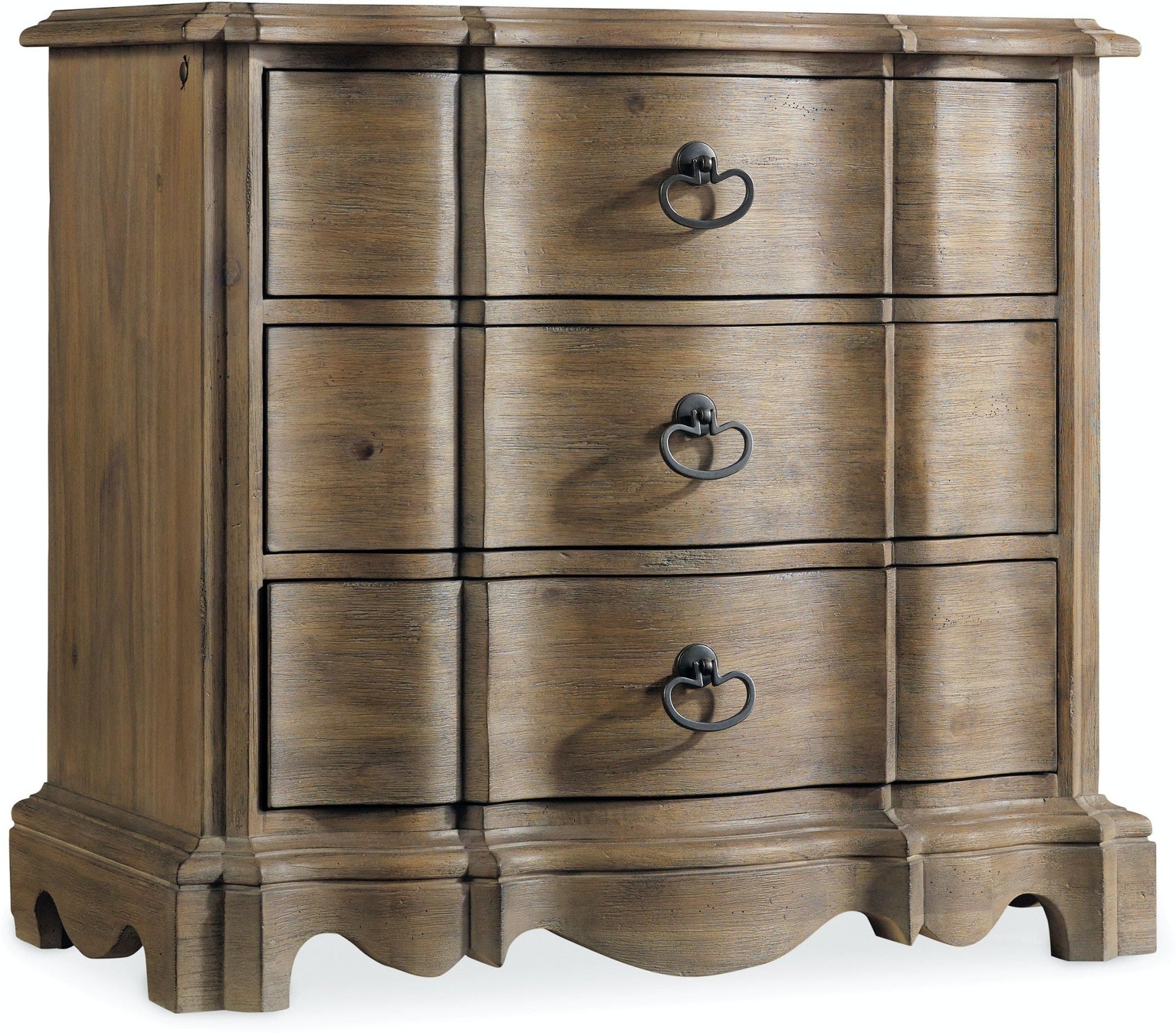 Corsica Three Drawer Nightstand Nightstands| Hooker