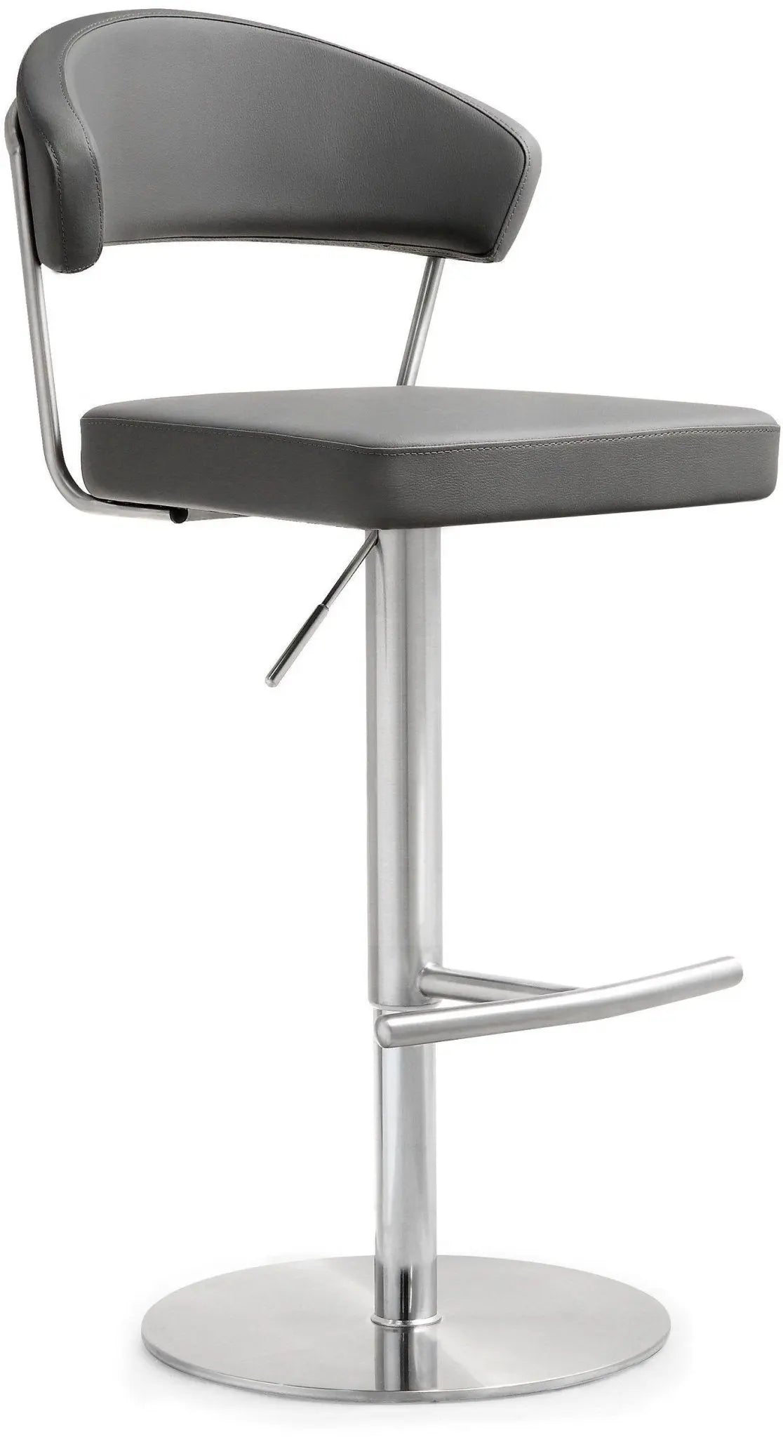 Cosmo Grey Steel Barstool Counter Stools| TOV