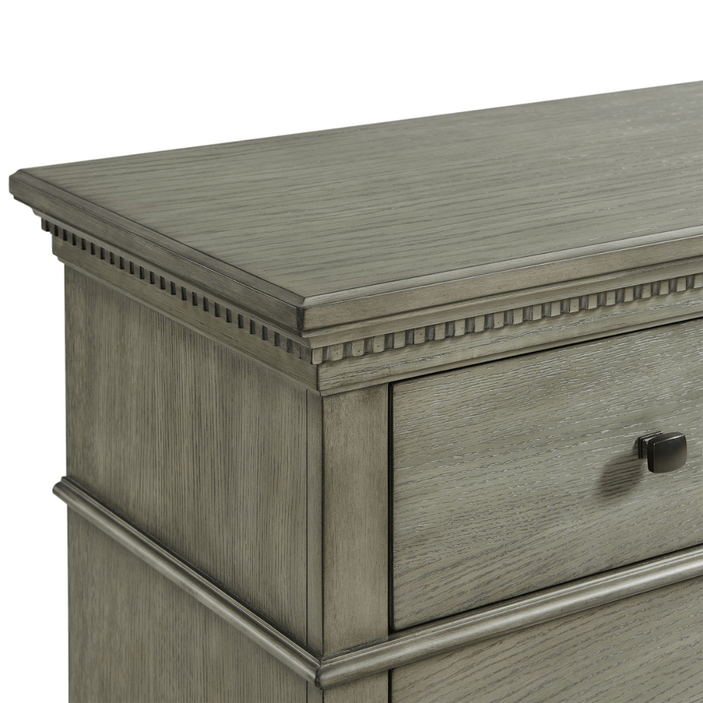 Crawford Dresser & Mirror Set Grey Dressers| Roots Furniture