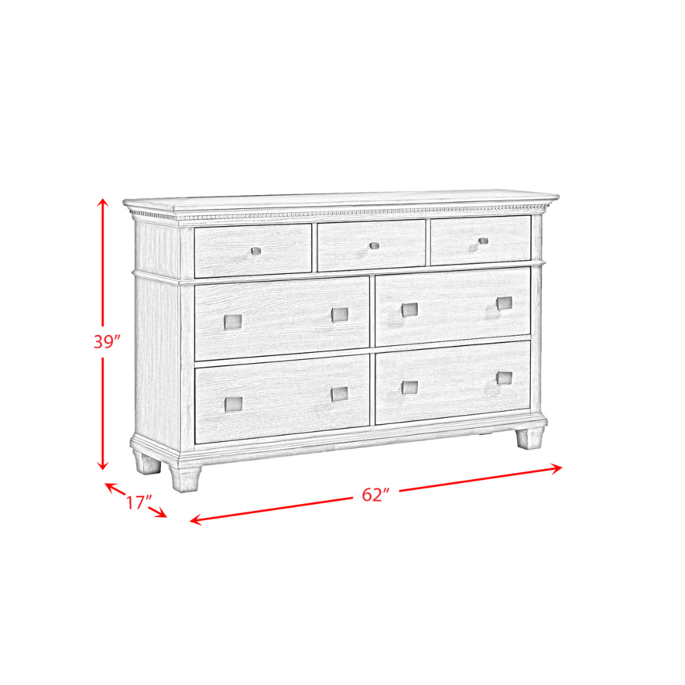 Crawford Grey Dresser Dressers| Roots Furniture