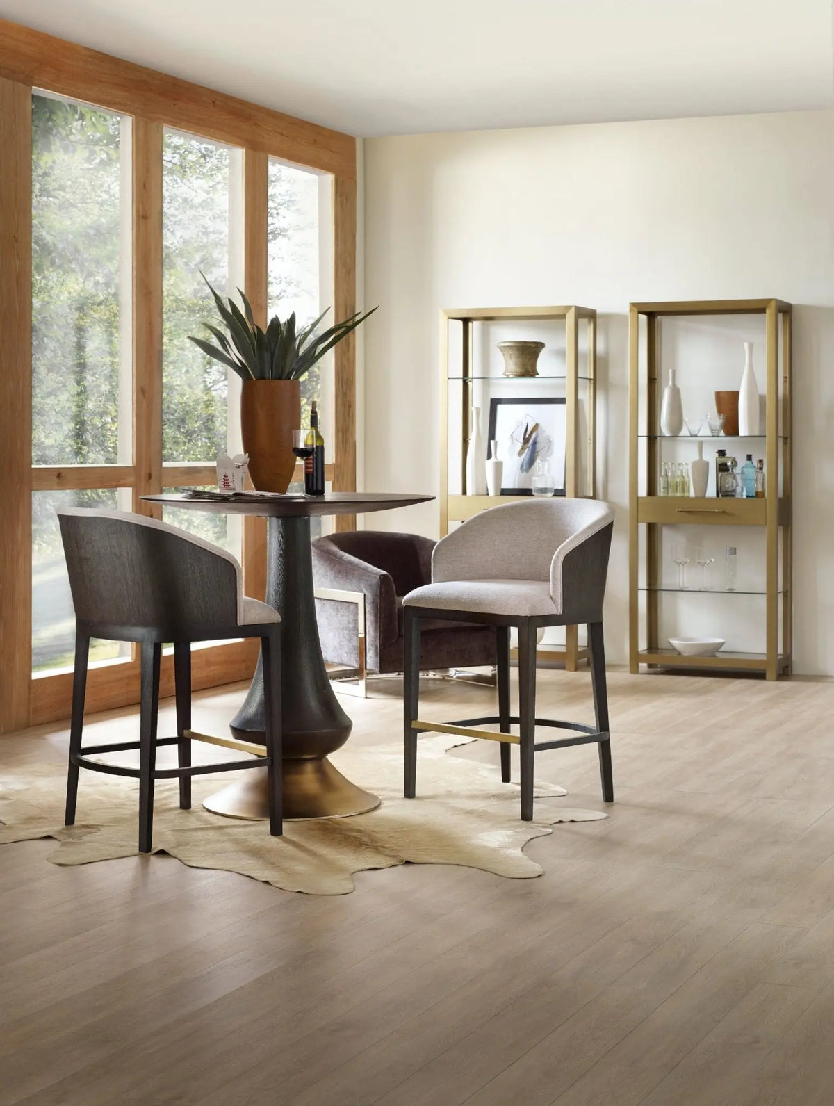 Curata Upholstered Bar Stool Chairs| Hooker