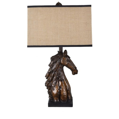 Horse Bust Table Lamp (6562733686880)