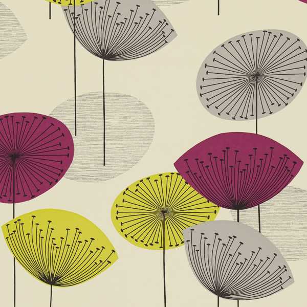 Dandelion Clocks Wallpaper| Sanderson Group