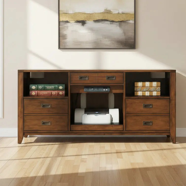Danforth Open Credenza Consoles & Sideboards| Hooker