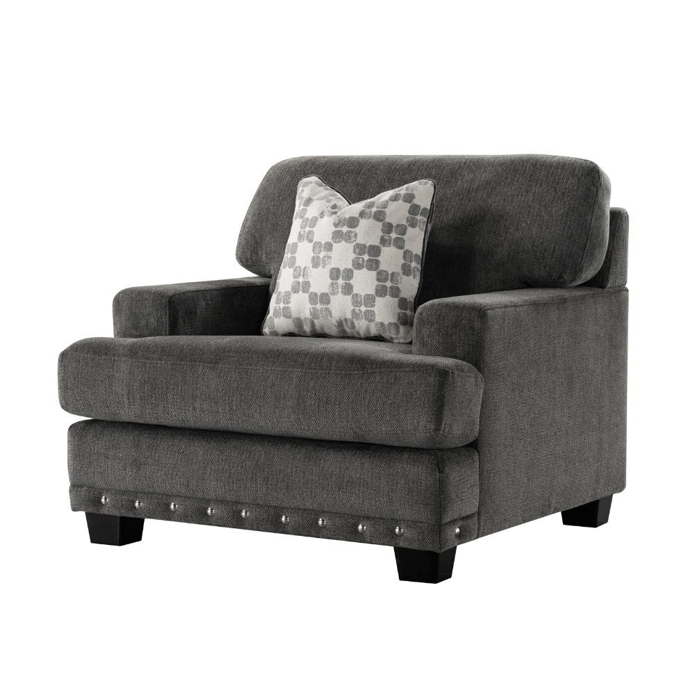 Daxon Grey Chair Chairs| Roots Furniture
