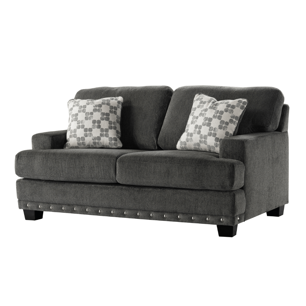 Daxon Grey Living Room Set Living Room Sets| Roots Furniture