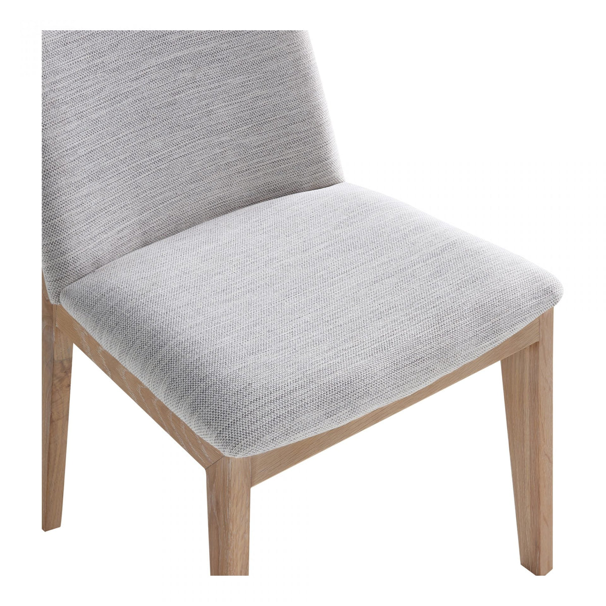 Deco Oak Dining Chair Light Grey-M2 Dining Chairs| Moe's Home
