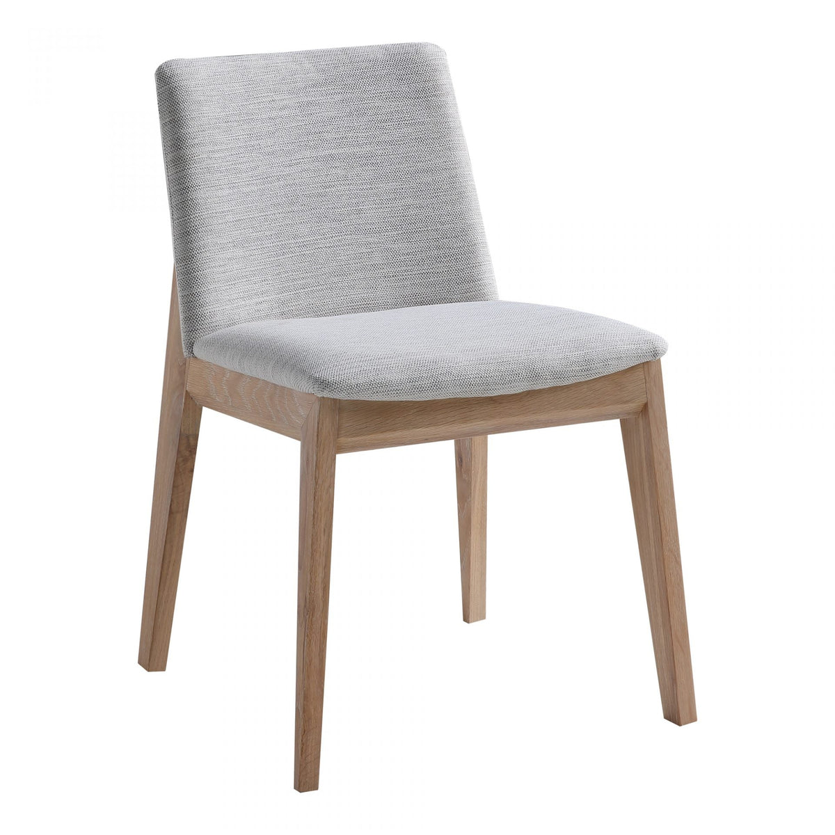 Deco Oak Dining Chair Light Grey-M2 Dining Chairs| Moe's Home