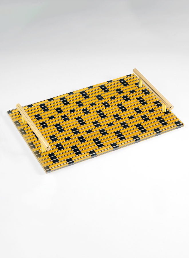 Decorative Acrylic Serving Tray -LWHATSG-Y10 Kitchen Accessories| LOWHA