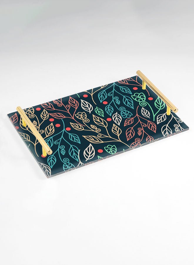 Decorative Acrylic Serving Tray -LWHATSG-Y20 Kitchen Accessories| LOWHA