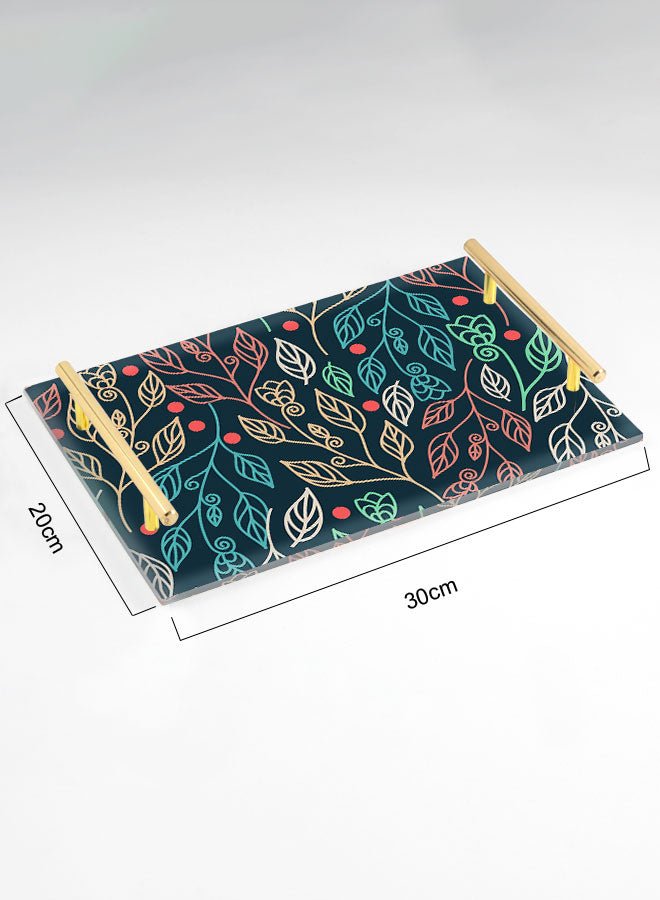 Decorative Acrylic Serving Tray -LWHATSG-Y20 Kitchen Accessories| LOWHA