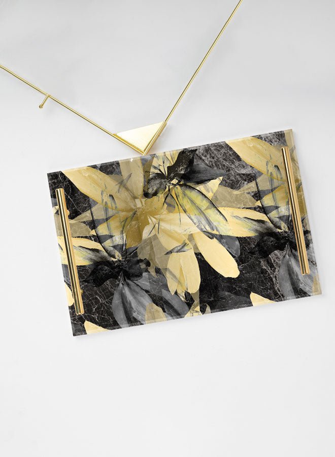 Decorative Acrylic Serving Tray -LWHATSG-Y21 Kitchen Accessories| LOWHA