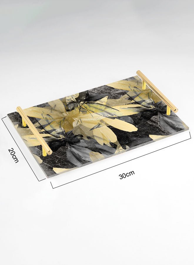 Decorative Acrylic Serving Tray -LWHATSG-Y21 Kitchen Accessories| LOWHA