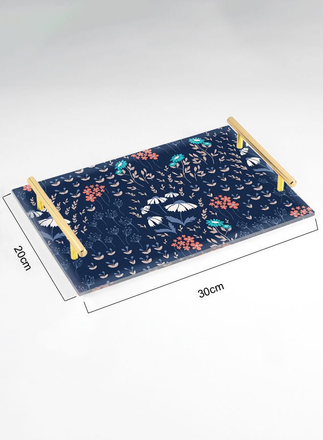 Decorative Acrylic Serving Tray -LWHATSG-Y23 Kitchen Accessories| LOWHA