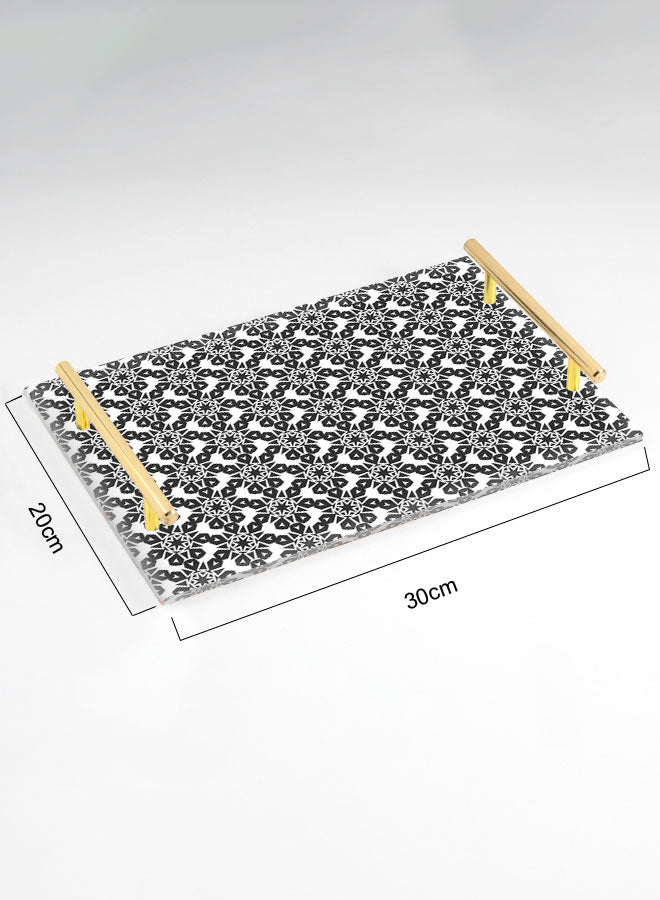 Decorative Acrylic Serving Tray -LWHATSG-Y26 Kitchen Accessories| LOWHA