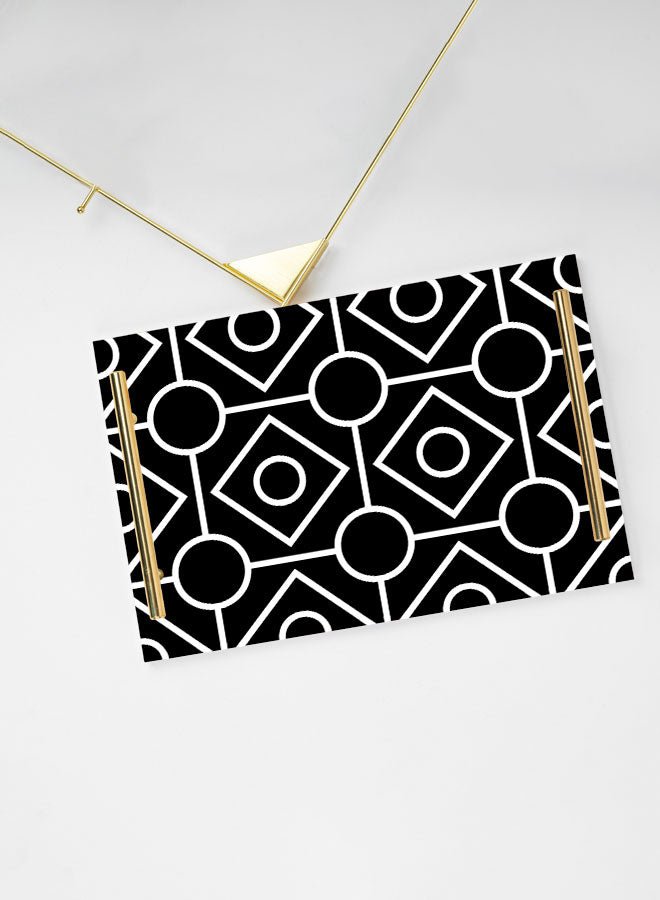 Decorative Acrylic Serving Tray -LWHATSG-Y27 Kitchen Accessories| LOWHA
