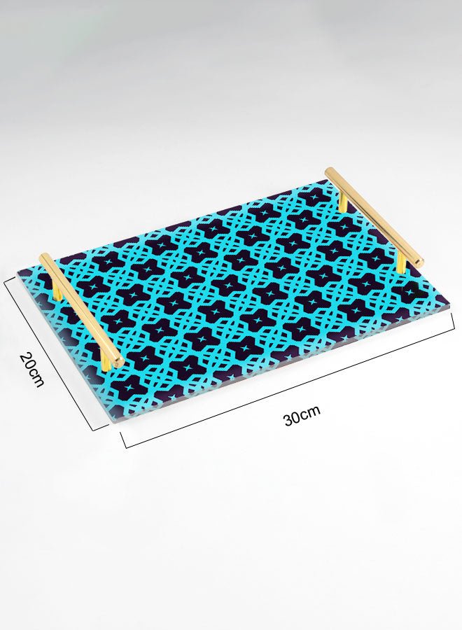 Decorative Acrylic Serving Tray -LWHATSG-Y38 Kitchen Accessories| LOWHA