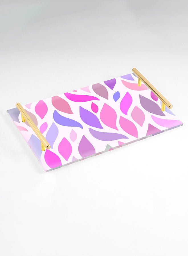 Decorative Acrylic Serving Tray -LWHATSG-Y63 Kitchen Accessories| LOWHA