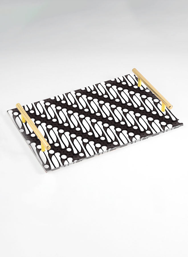 Decorative Acrylic Serving Tray -LWHATSG-Y66 Kitchen Accessories| LOWHA
