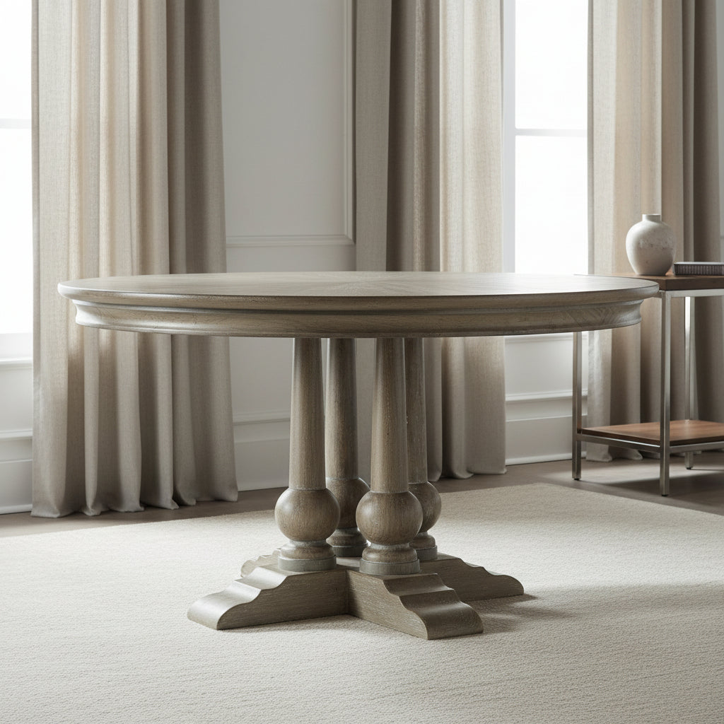 Del Mondo 60in Round Dining Table Dining Tables| Hooker