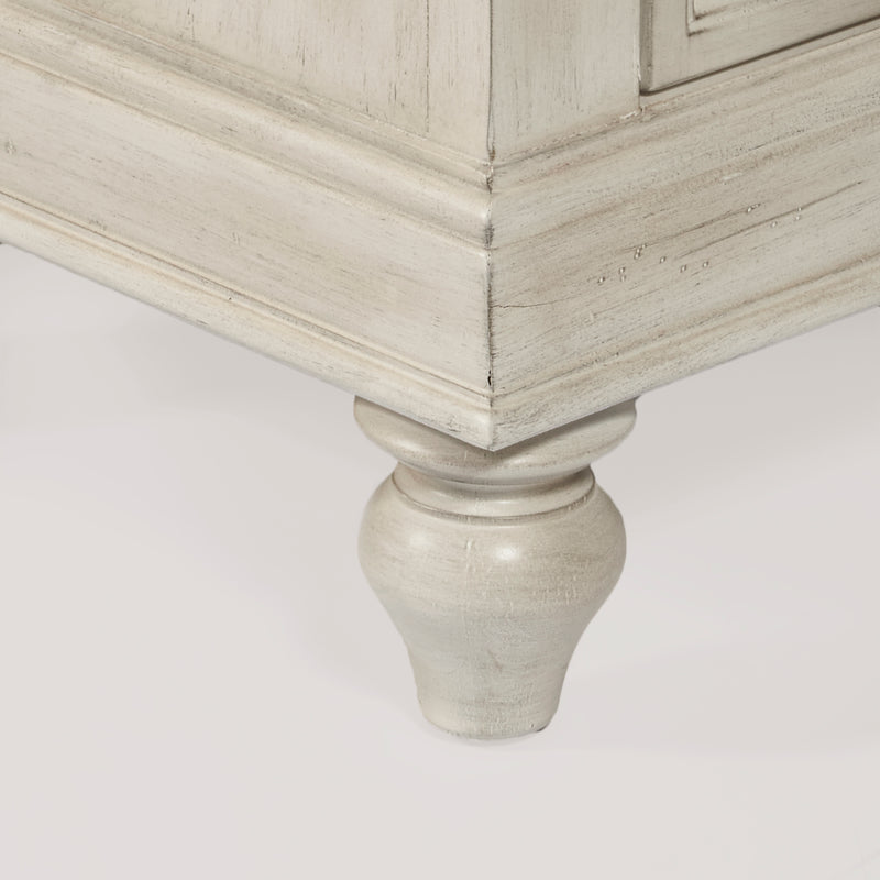 Painted Three Drawer Chest (6629792120928)