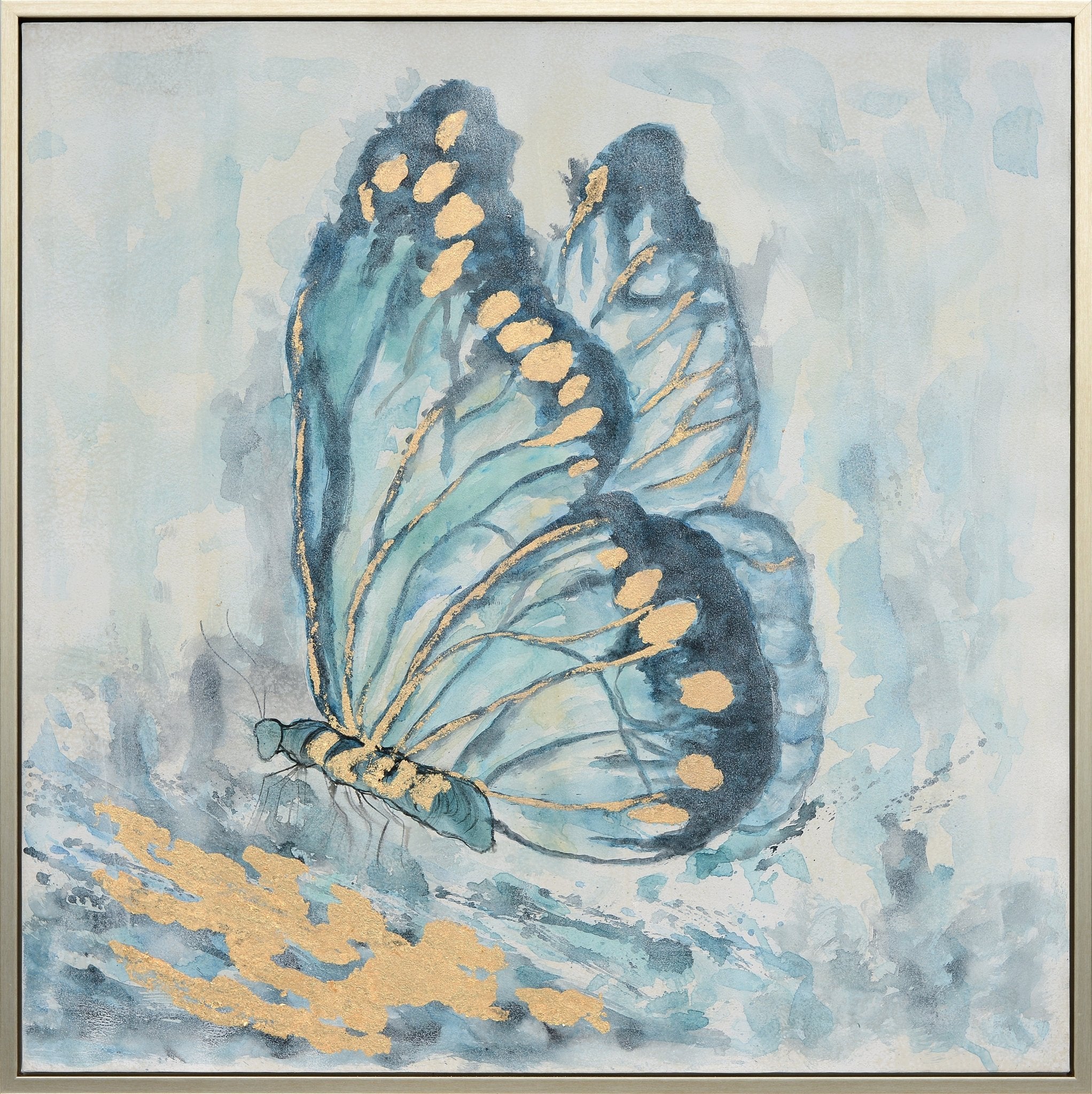 Dona's Butterfly Handpainted Wall Painting Wall Art| Crestview