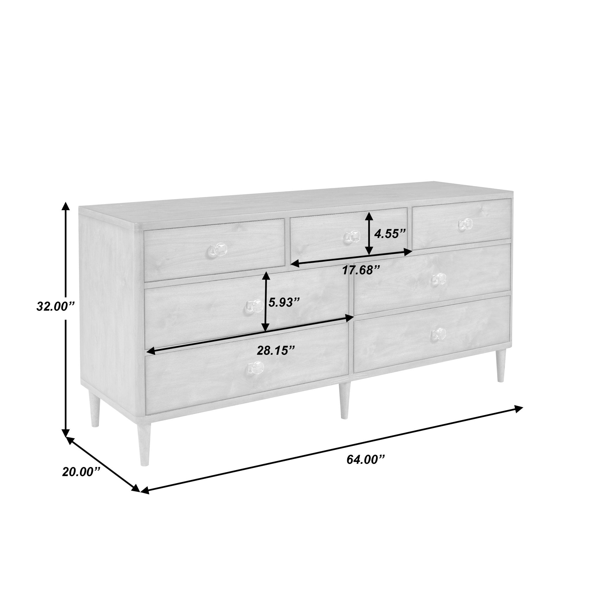 Dresser - White Dressers| Hooker