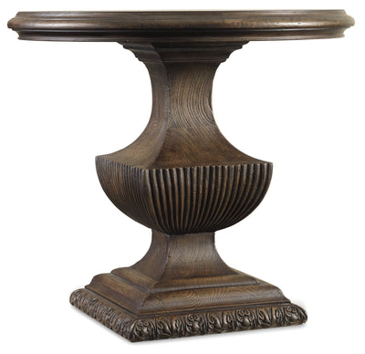 Urn Pedestal Nightstand - Al Rugaib Furniture (4688699129952)