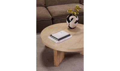 Oregon Round Coffee Table Blonde