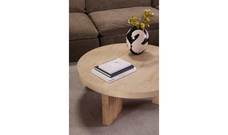 Oregon Round Coffee Table Blonde