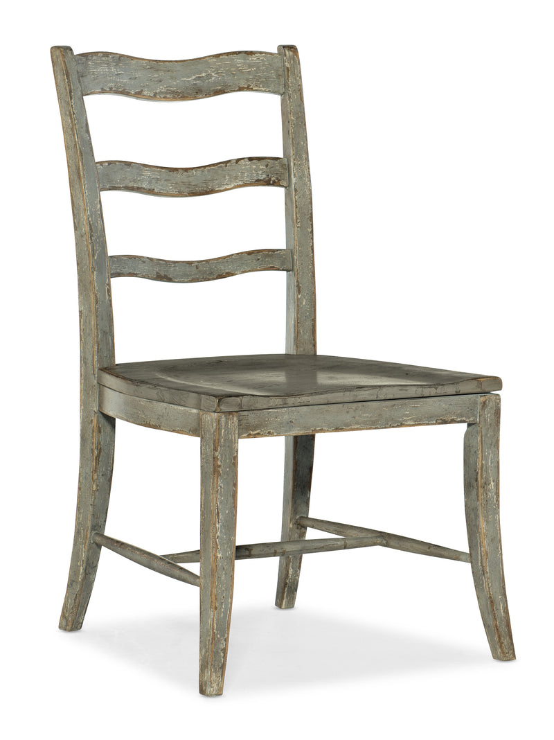 La Riva Ladder Back Side Chair - 2 per carton/price ea - Al Rugaib Furniture (4688802447456)
