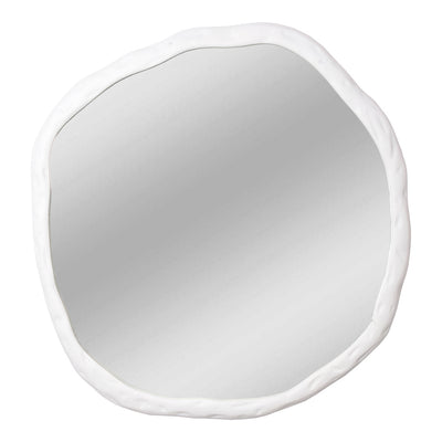 Foundry Mirror Large White