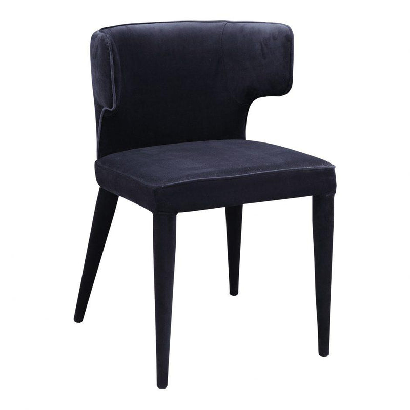 Jennaya Dining Chair Black - Al Rugaib Furniture (4583160053856)