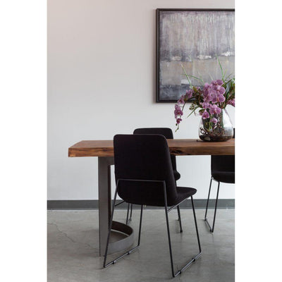 Ruth Dining Chair Black-M2 - Al Rugaib Furniture (4583151108192)