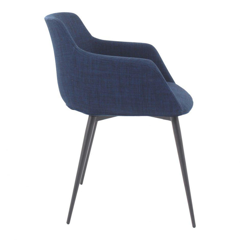Ronda Arm Chair Blue-M2 - Al Rugaib Furniture (4583166574688)