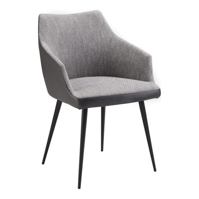 Beckett Dining Chair Grey - Al Rugaib Furniture (4583180238944)