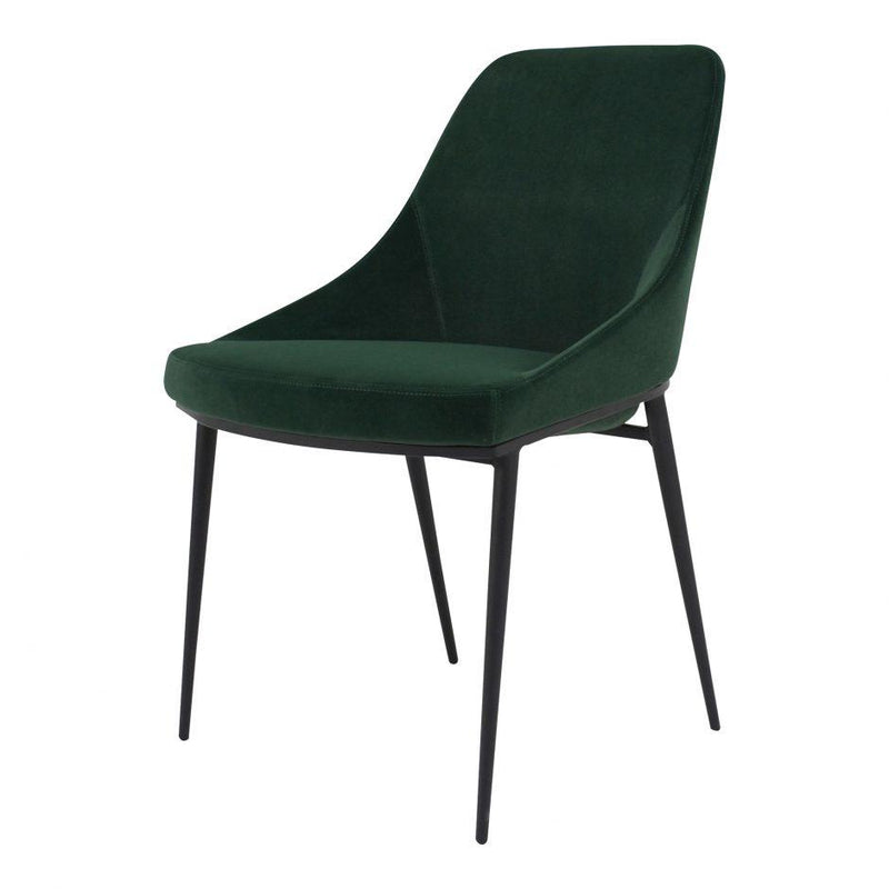 Sedona Dining Chair Green Velvet-M2 - Al Rugaib Furniture (4568059150432)