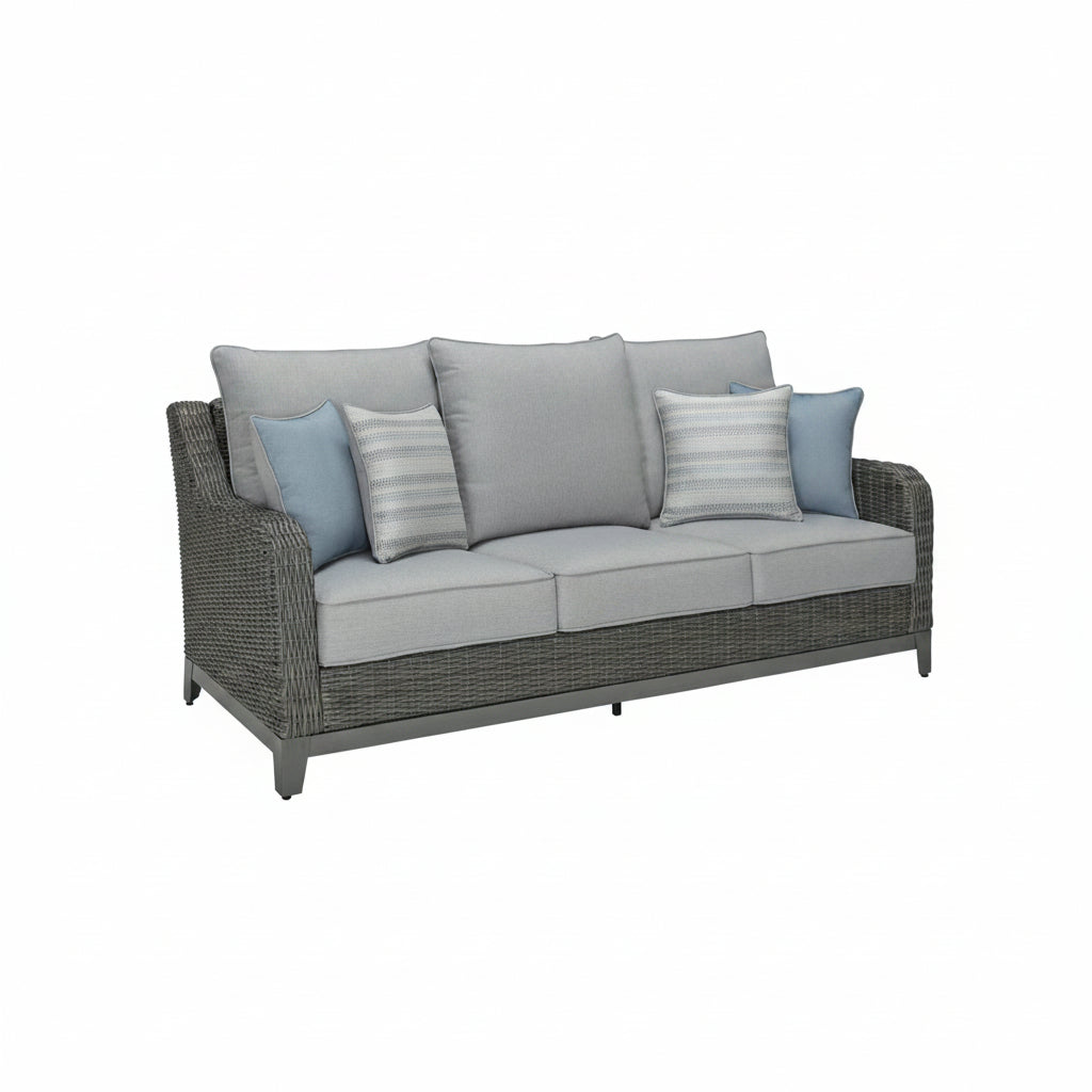 Elite Park Outdoor Sofa with Cushion Outdoor Loveseats & Sofas| Ashley Homestore