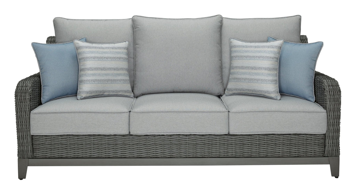 Elite Park Outdoor Sofa with Cushion Outdoor Loveseats & Sofas| Ashley Homestore