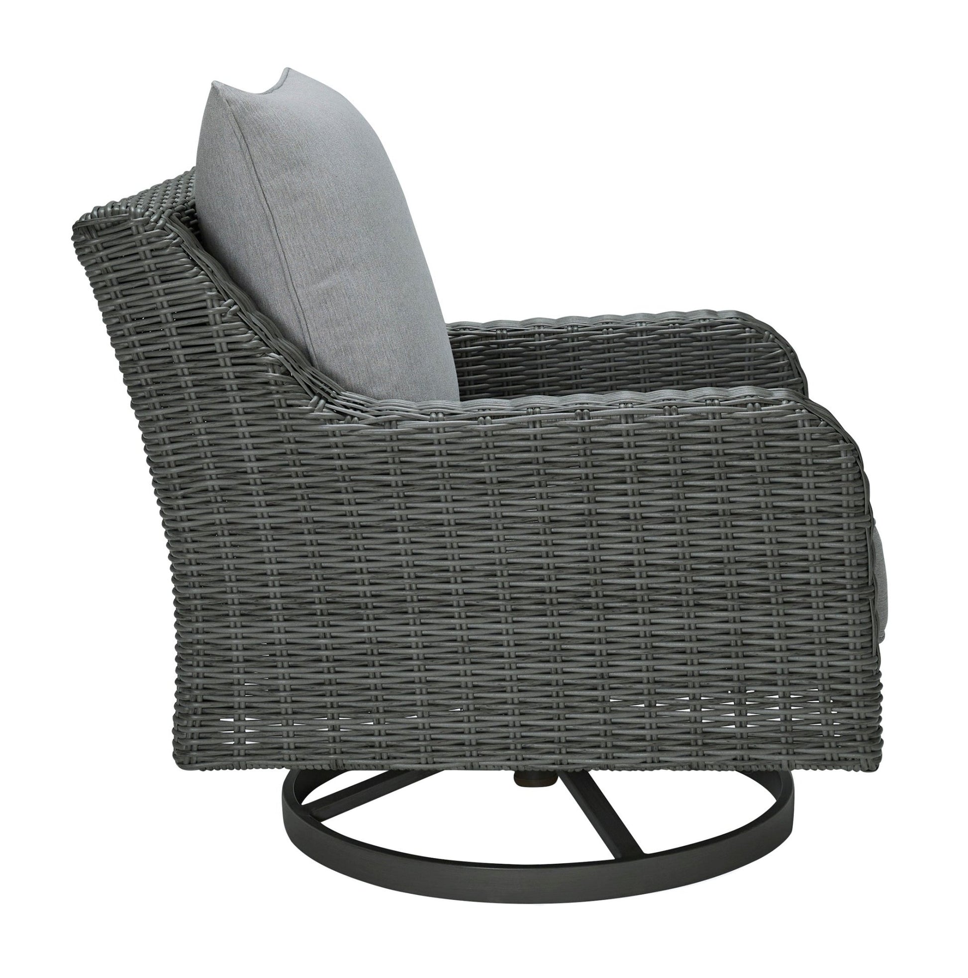 Elite Park Outdoor Swivel Lounge with Cushion Outdoor Chairs| Ashley Homestore