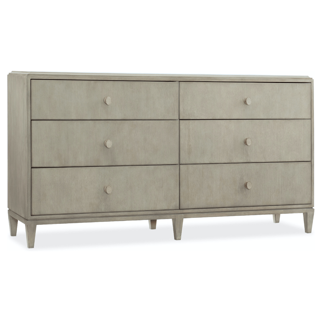 Elixir Six-Drawer Dresser Dressers| Hooker