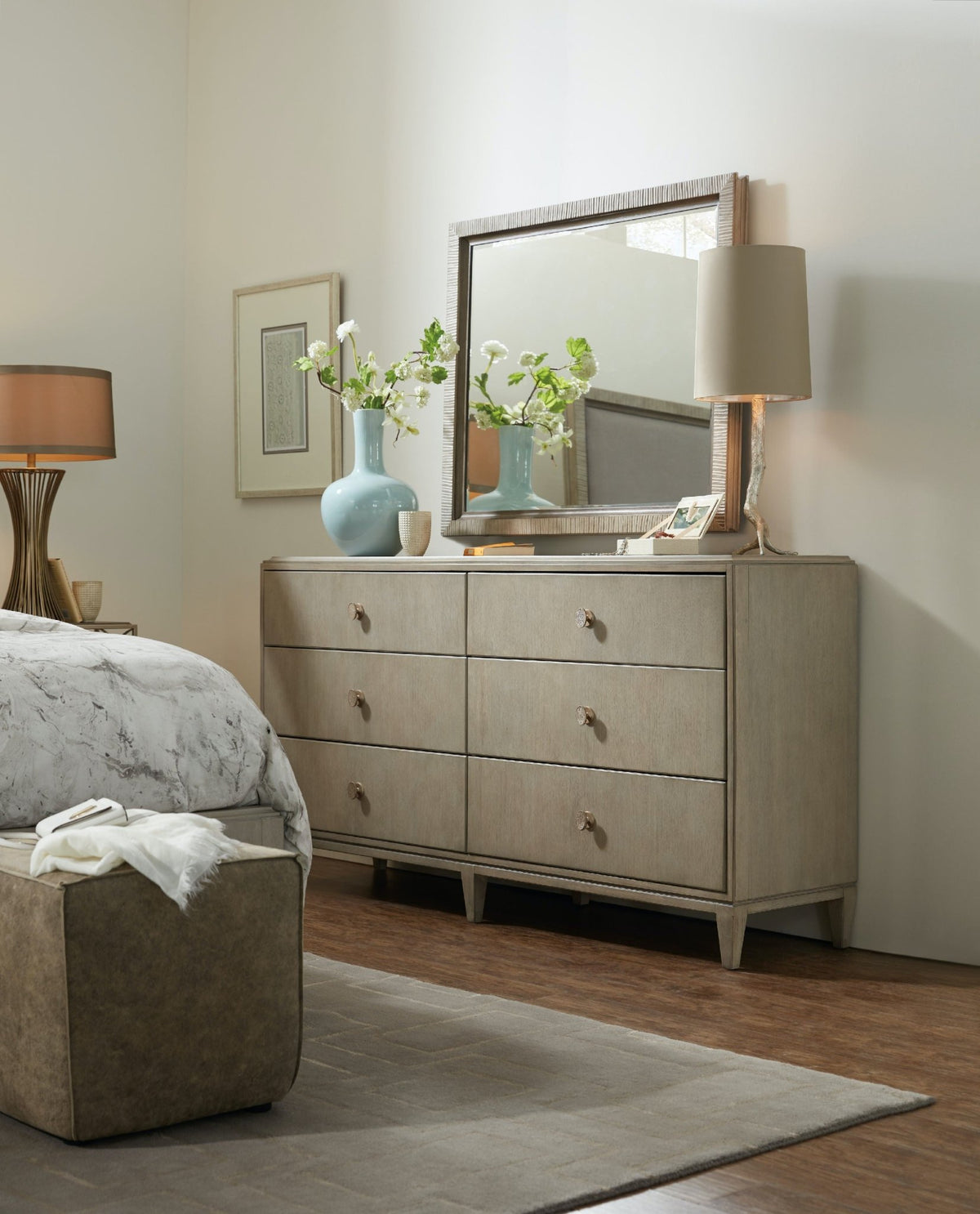 Elixir Six-Drawer Dresser Dressers| Hooker