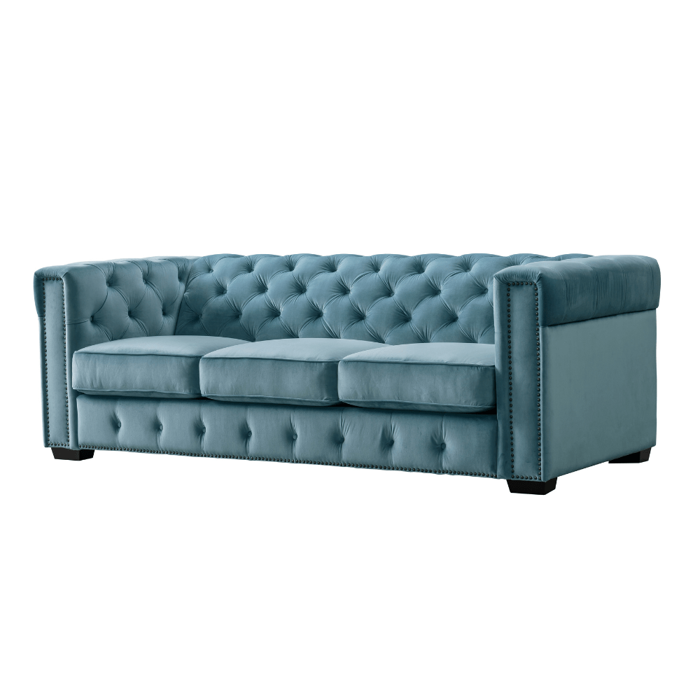 Elzaro Blue Living room Set Living Room Sets| Roots Furniture