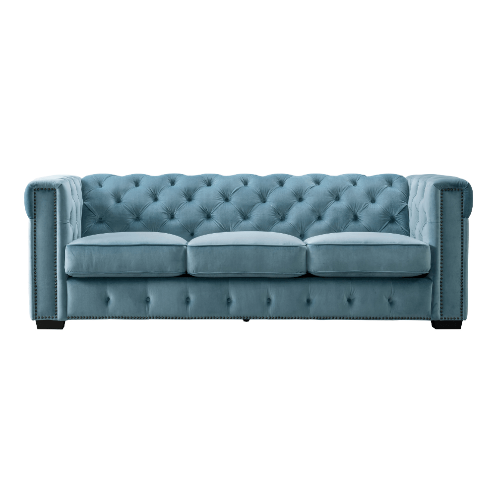 Elzaro Blue Living room Set Living Room Sets| Roots Furniture