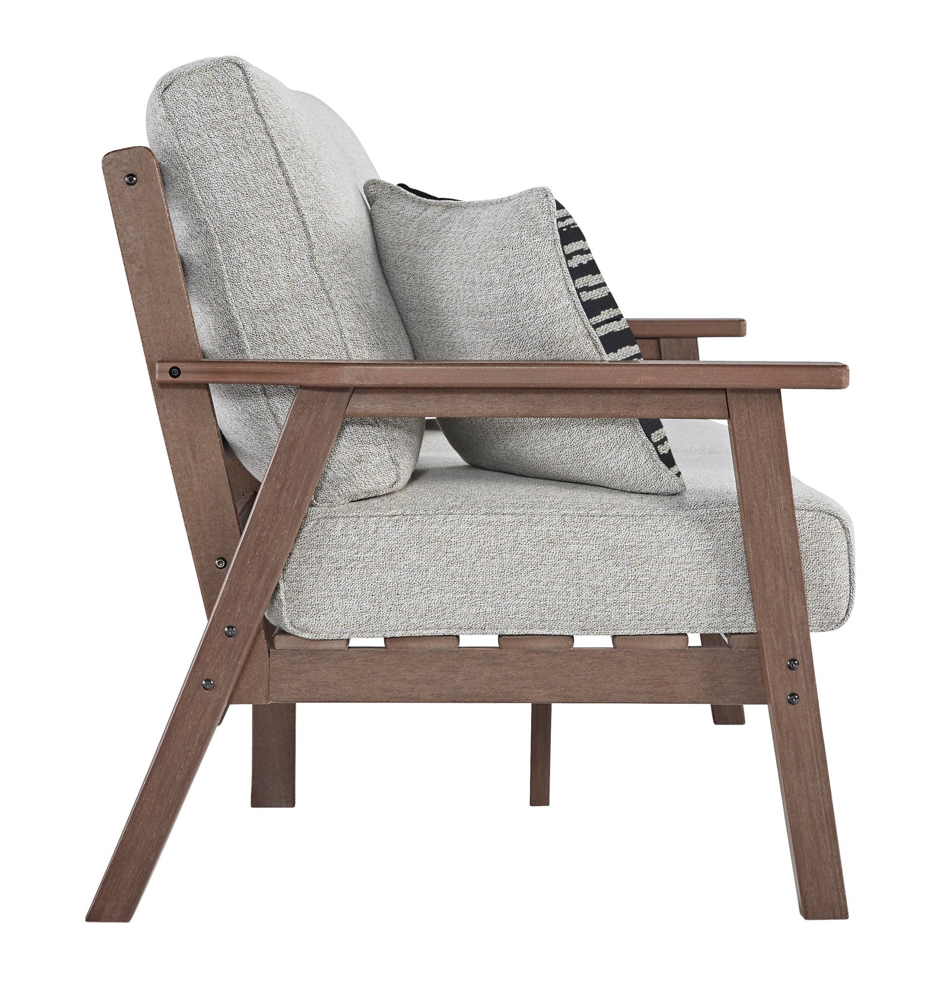 Emmeline Outdoor Loveseat with Cushion Outdoor Loveseats & Sofas| Ashley Homestore