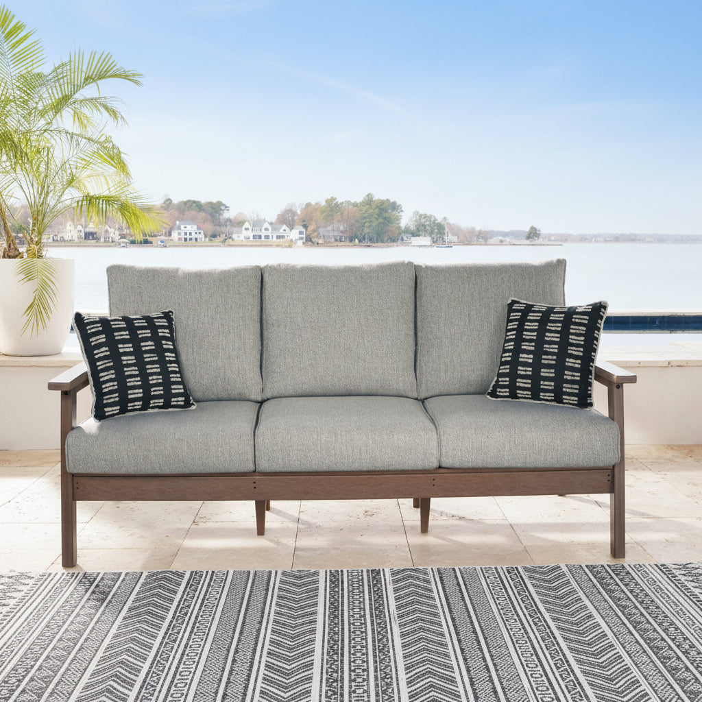 Emmeline Outdoor Sofa with Cushion Outdoor Loveseats & Sofas| Ashley Homestore