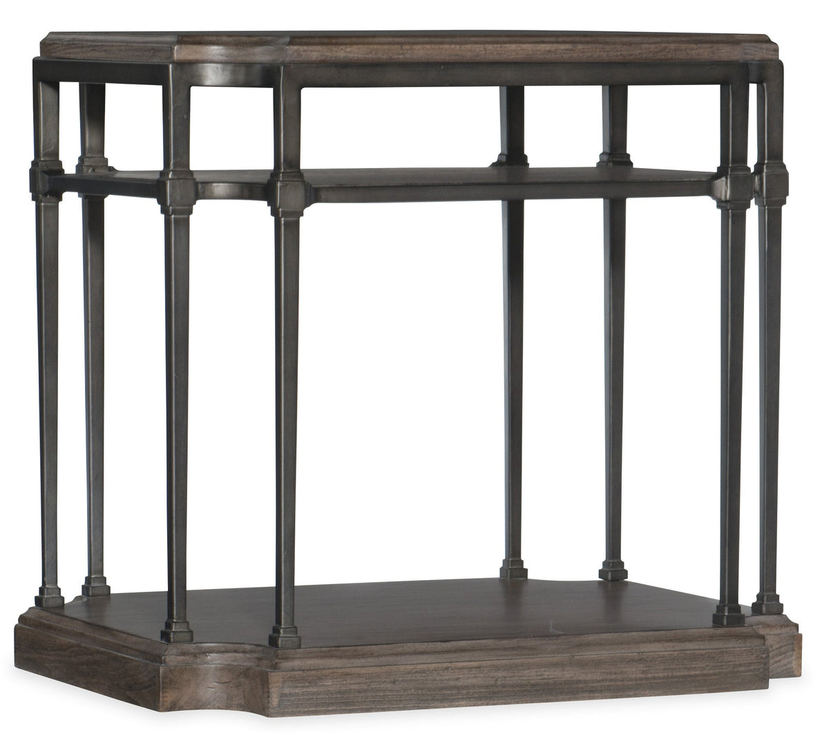 End Table w/ Metal Accent & End Tables| Hooker