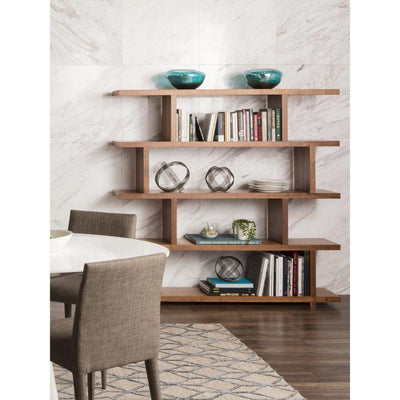 Miri Shelf Large Walnut - Al Rugaib Furniture (4583152320608)