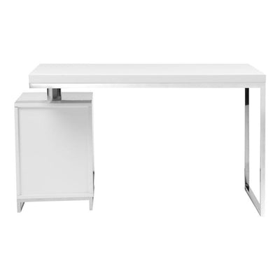 Martos Desk White - Al Rugaib Furniture (4583190659168)