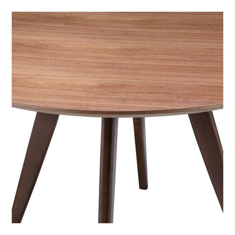 Dover Dining Table Small Walnut - Al Rugaib Furniture (4583194689632)